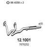 FIAT 7676252 Exhaust Pipe